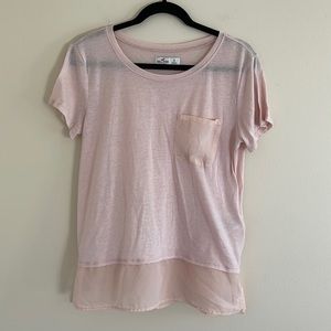 Hollister Light Pink Top!